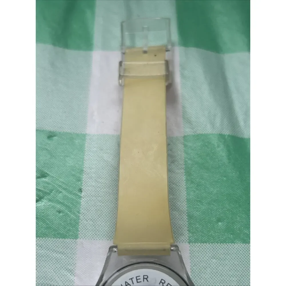 Geneva Acrylic Case “Angels” Women’s Quartz Watch